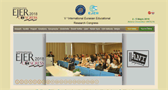 Desktop Screenshot of ejercongress.org